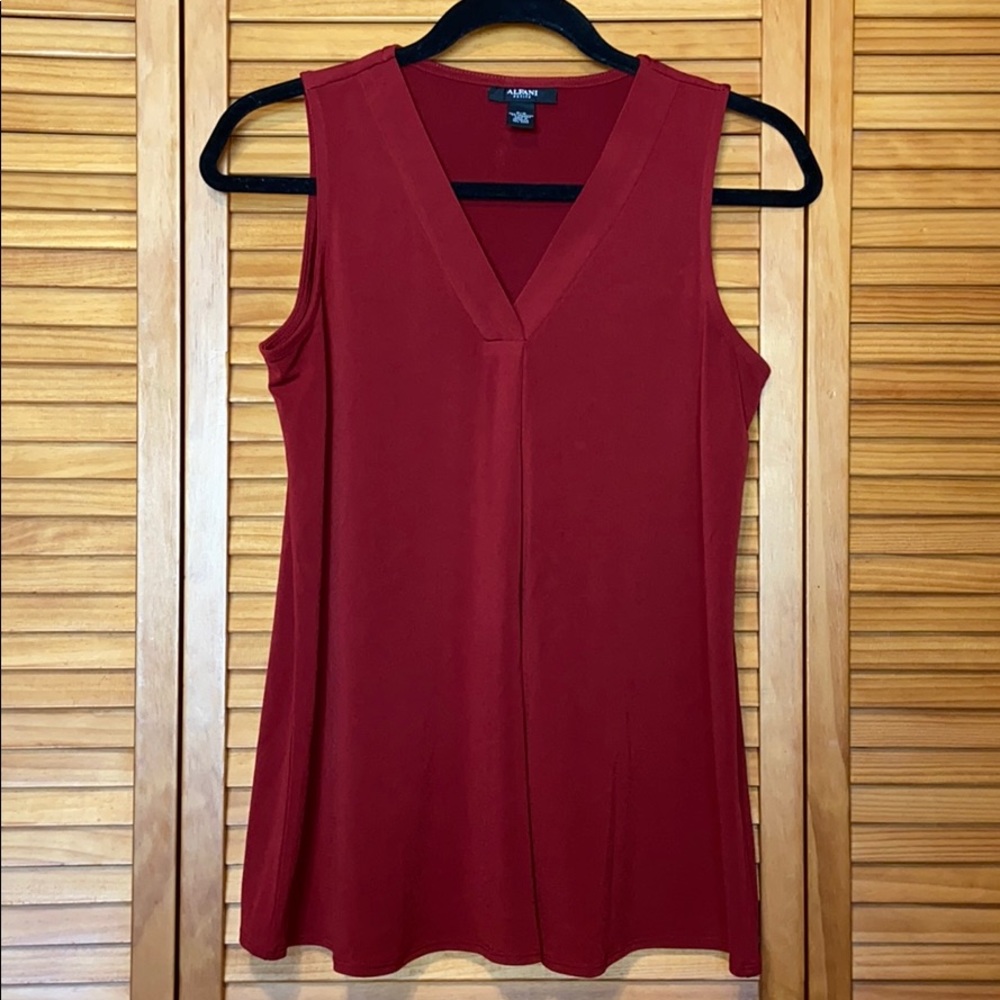 Red blouse